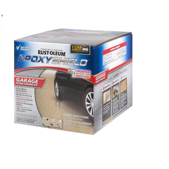 Rust-Oleum Epoxy Shield Garage Floor Coating Kit