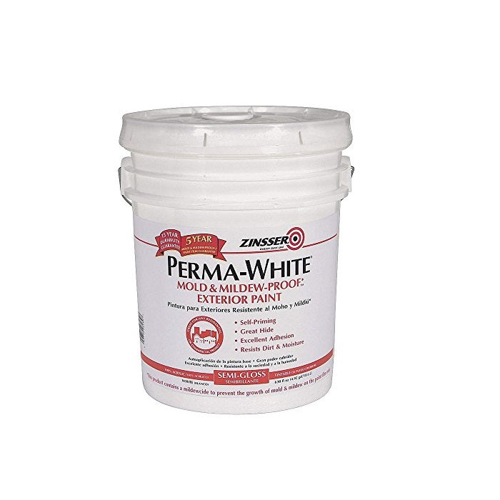 Rust-Oleum Zinsser Perma-White Mold & Mildew-Proof Exterior Paint