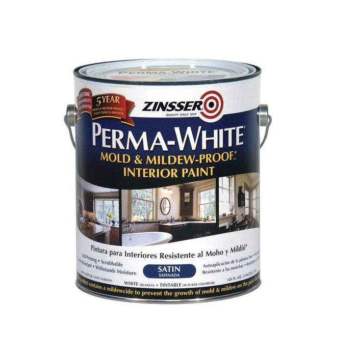 Rust-Oleum Zinsser Perma-White Mold & Mildew-Proof Exterior Paint