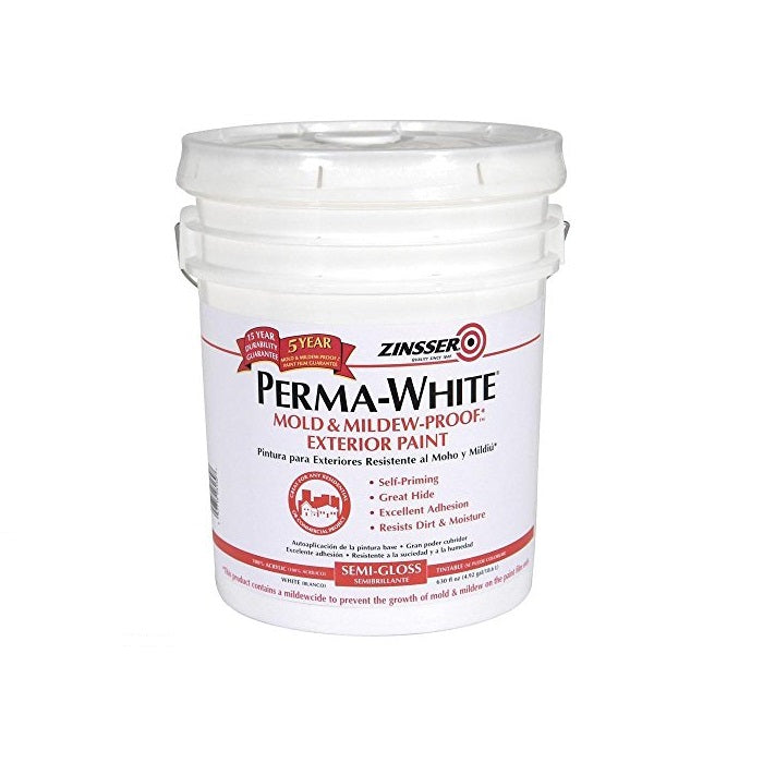 Rust-Oleum Zinsser Perma-White Mold & Mildew-Proof Exterior Paint