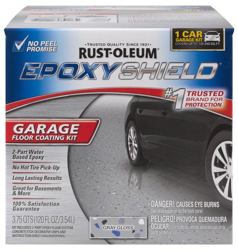 Rust-Oleum Epoxy Shield Garage Floor Coating Kit