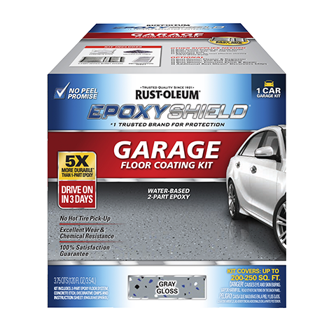 Rust-Oleum Epoxy Shield Garage Floor Coating Kit