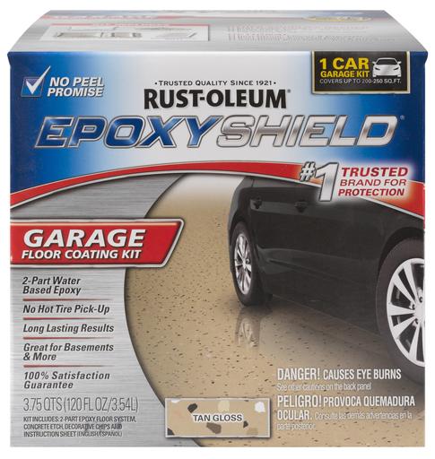 Rust-Oleum Epoxy Shield Garage Floor Coating Kit - Tan