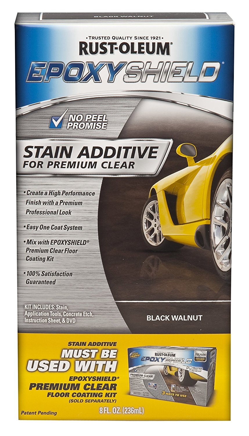 Rust-Oleum Epoxyshield Stain Additive for Premium Clear - Black Walnut