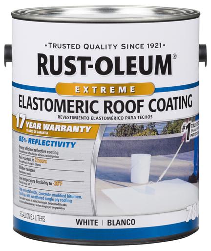 Rust-Oleum 17 Years Elastomeric Roof Coating Paint