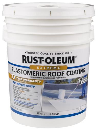 Rust-Oleum 17 Years Elastomeric Roof Coating Paint - 18 Ltr.