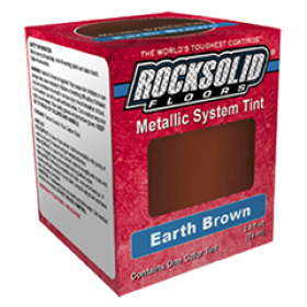 Rust-Oleum Rocksolid Floors Metallic Tint - Earth Brown