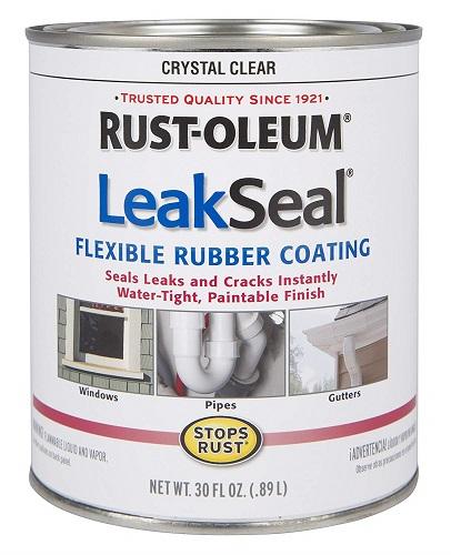 Rust-Oleum LeakSeal Brush Waterproof Rubber Coating